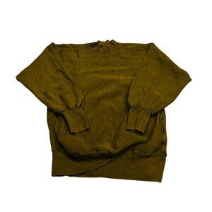 Vintage Champion Reverse Weave Crewneck Sweatshirt - Olive Green – Size XL